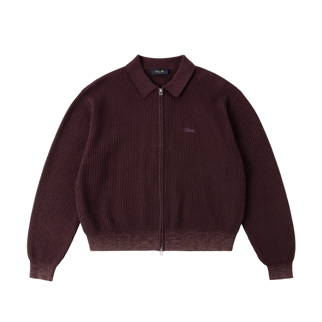 トップス archive BALMIN double zip Parker xs SERAC ARPIN - Wool Knit Jacket With Zip | Saint James® Official