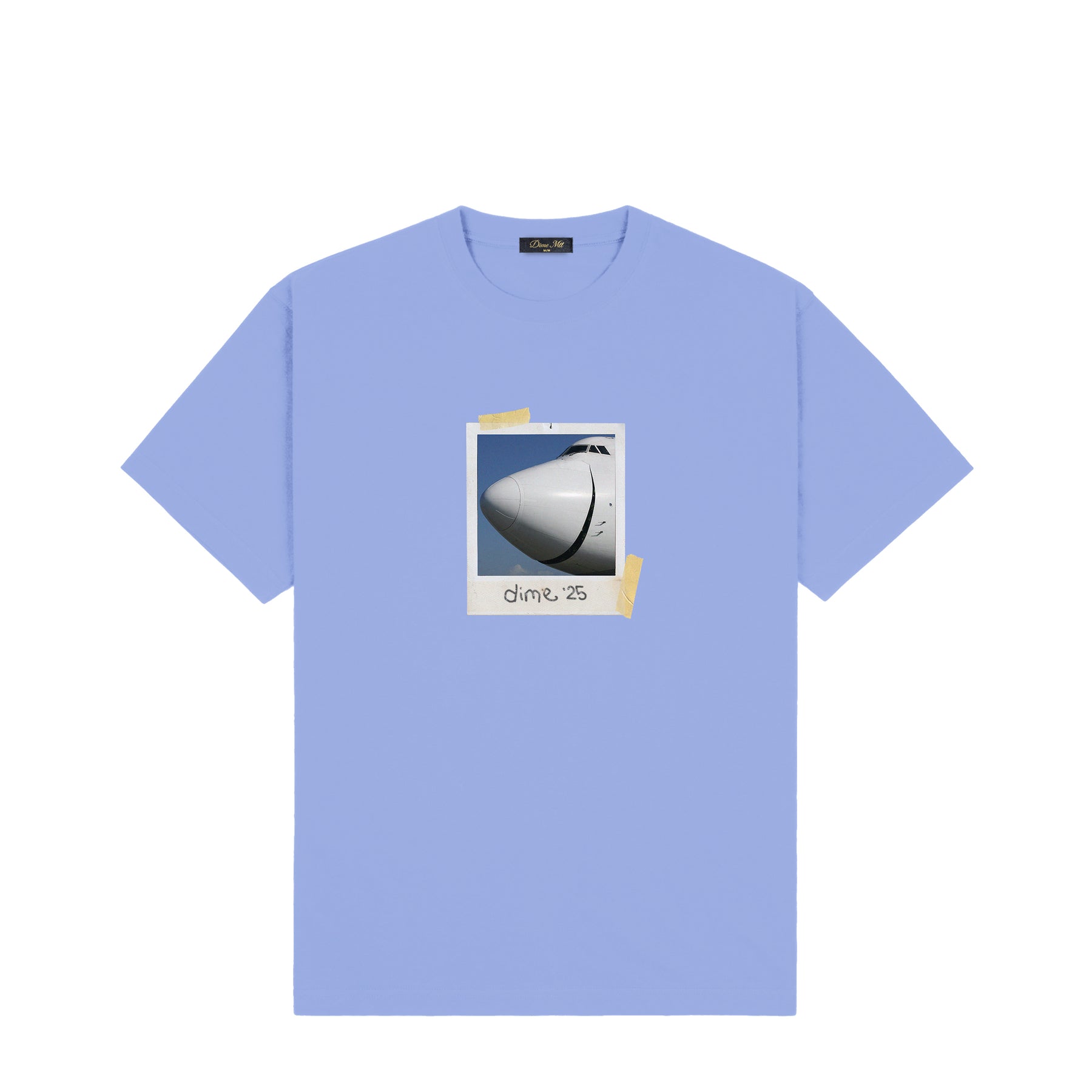 T-shirt Avion - Indigo clair
