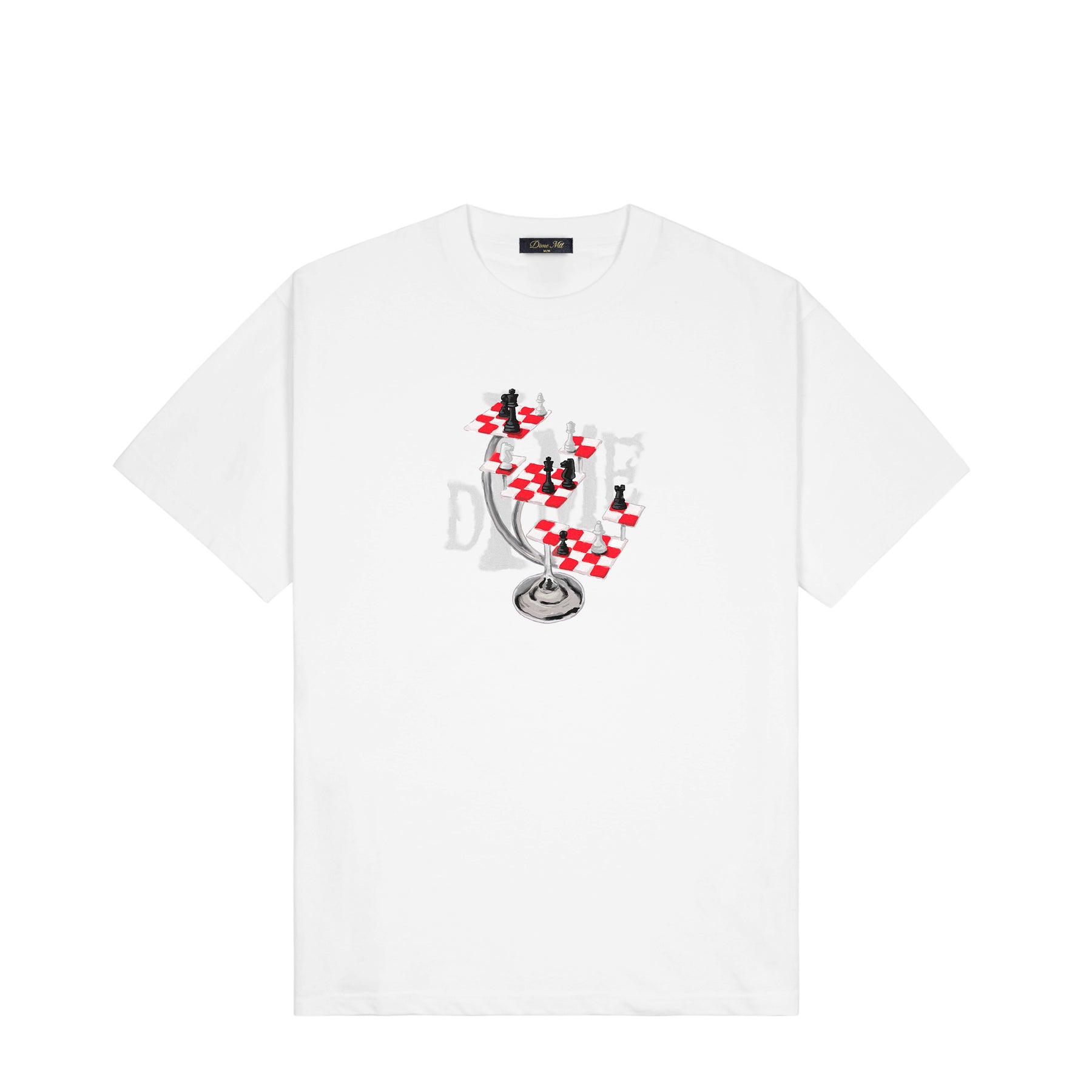 Dime 5D Chess T-Shirt - White – Palm Isle Skateshop