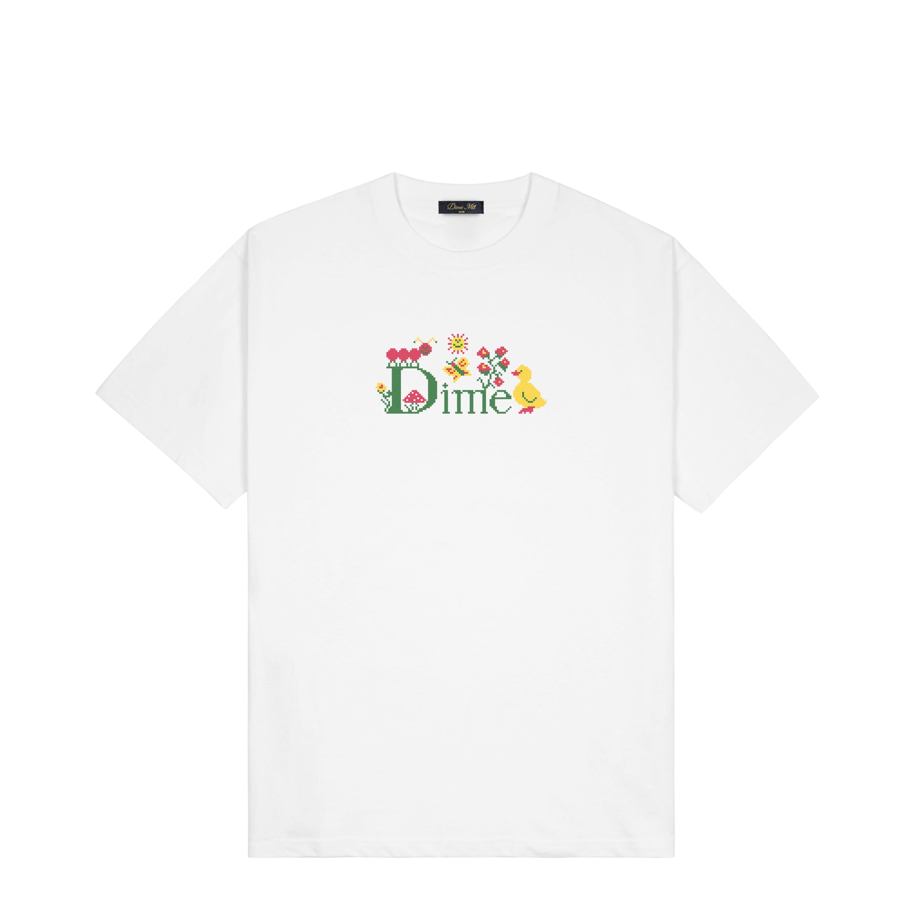 Classic Cross Stitch T-Shirt - Blanc
