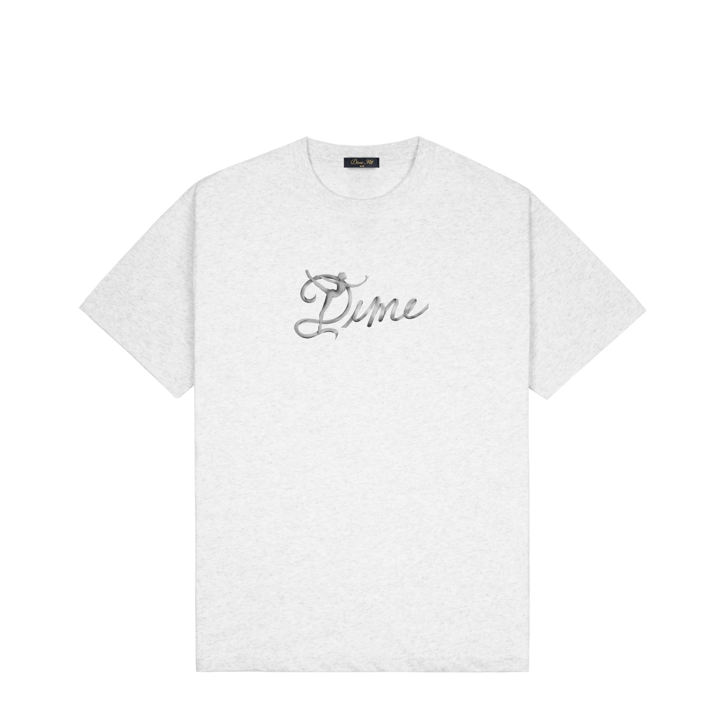 Satin T-Shirt - Gris Cendré