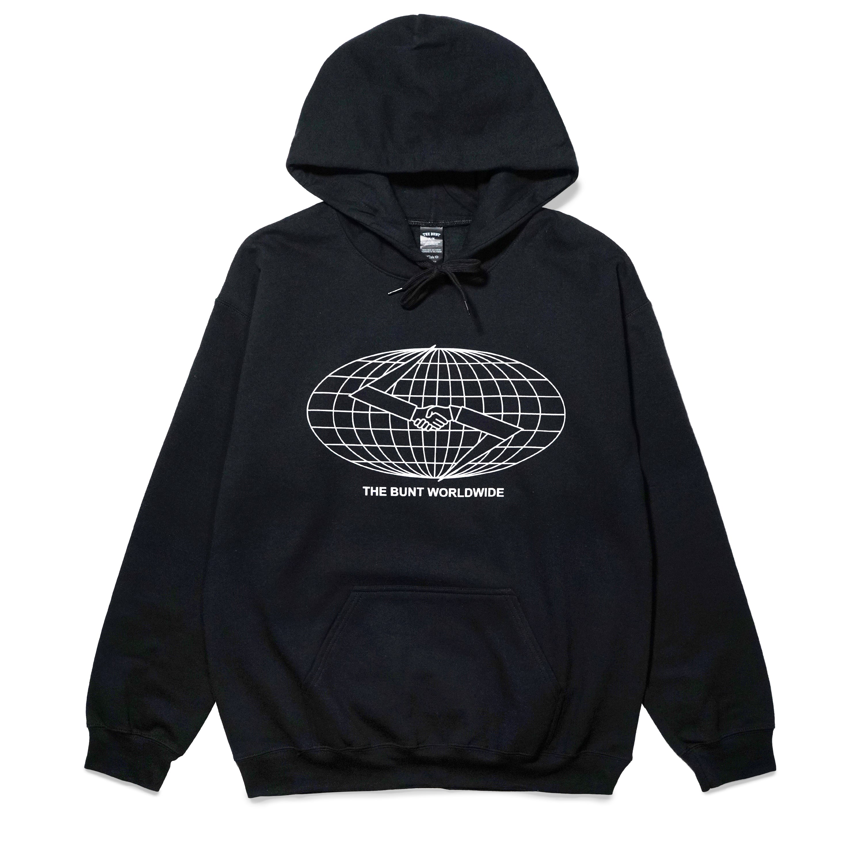 The Bunt Globe Hoodie Black – Palm Isle Skateshop