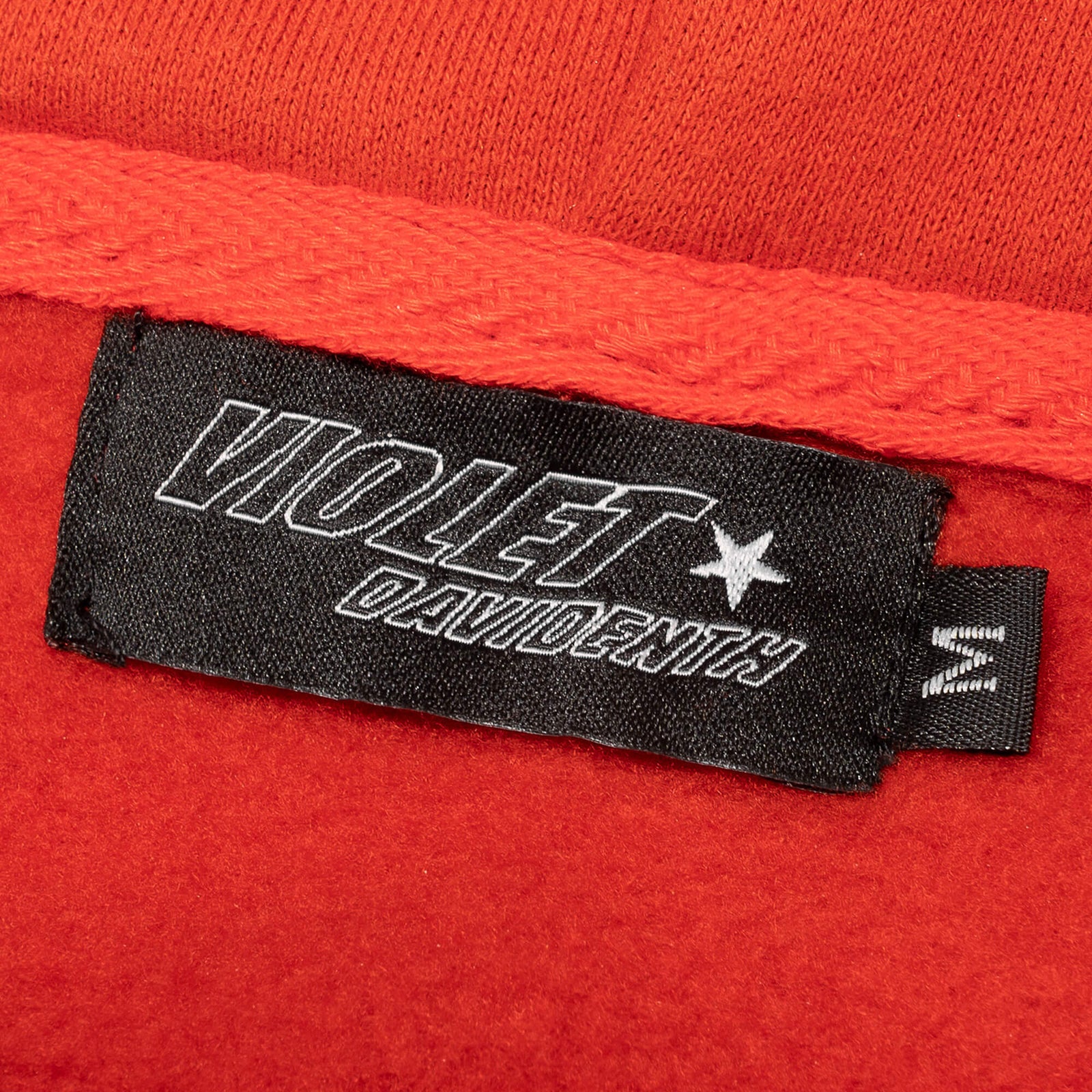 David Enth x Violet Logo Hoodie - Fire Red