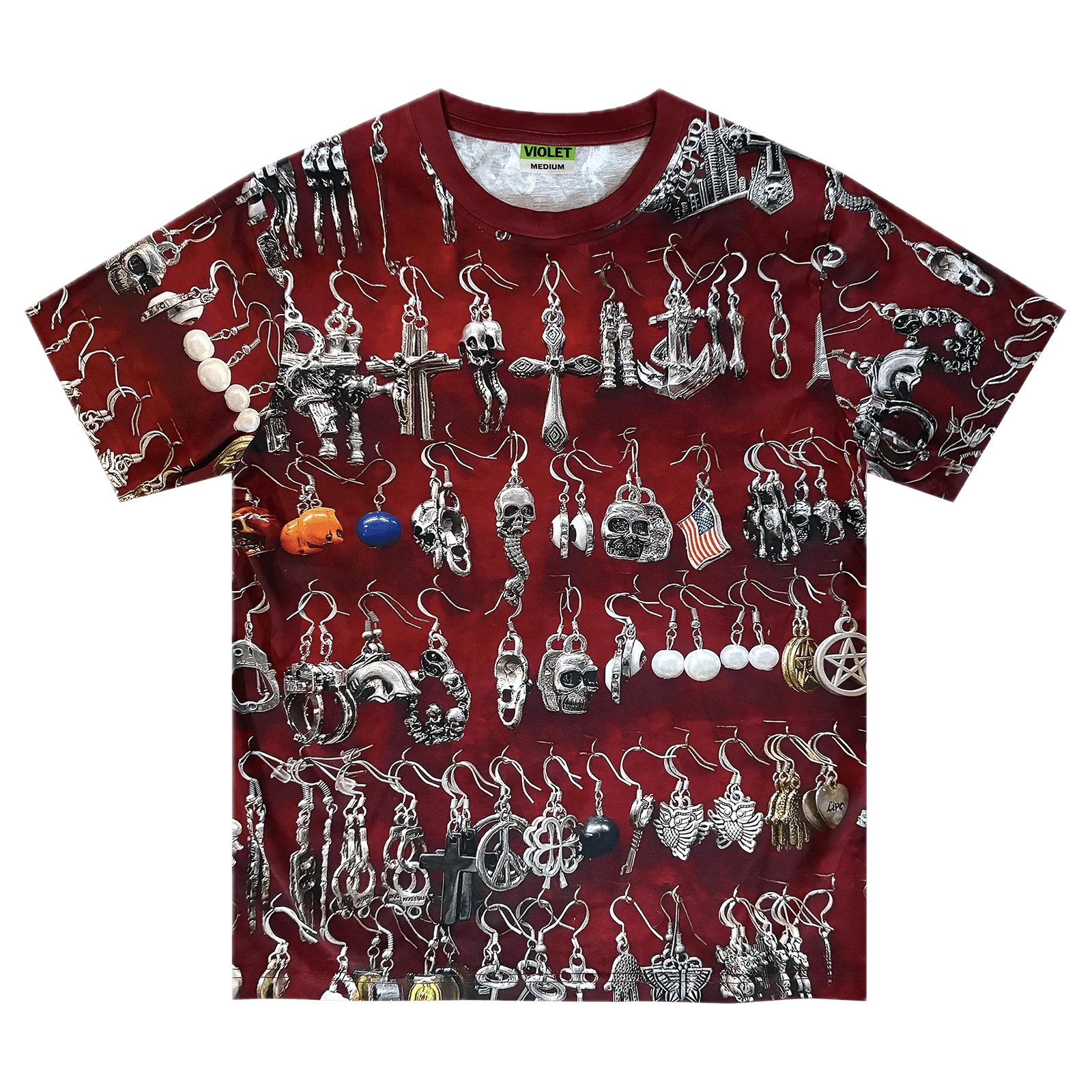 "St. Mark's Earrings" T-Shirt - Multi