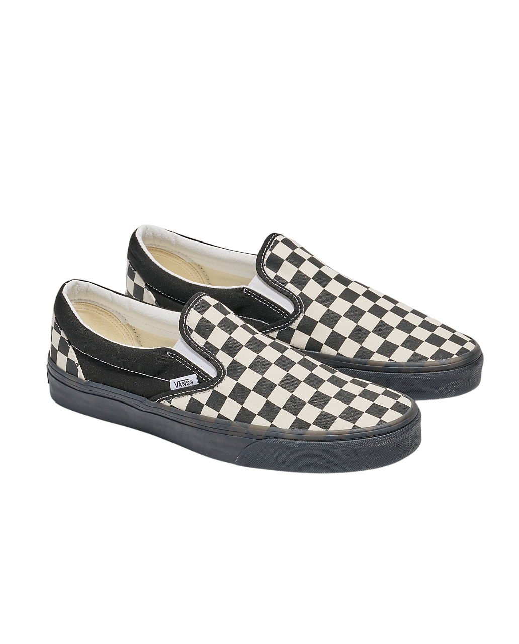 Classic Slip-On Damier - Blanc/Noir