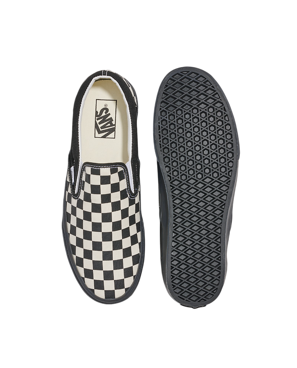 Classic Slip-On Damier - Blanc/Noir