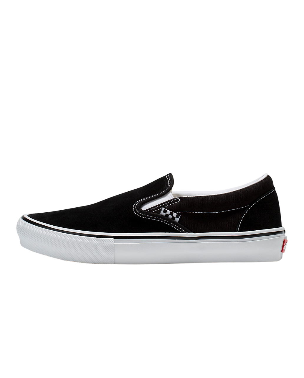 Skate Slip-On - Noir/Blanc