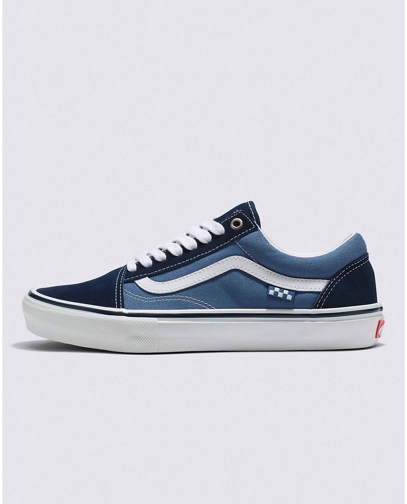 Skate Old Skool - Bleu marine/blanc