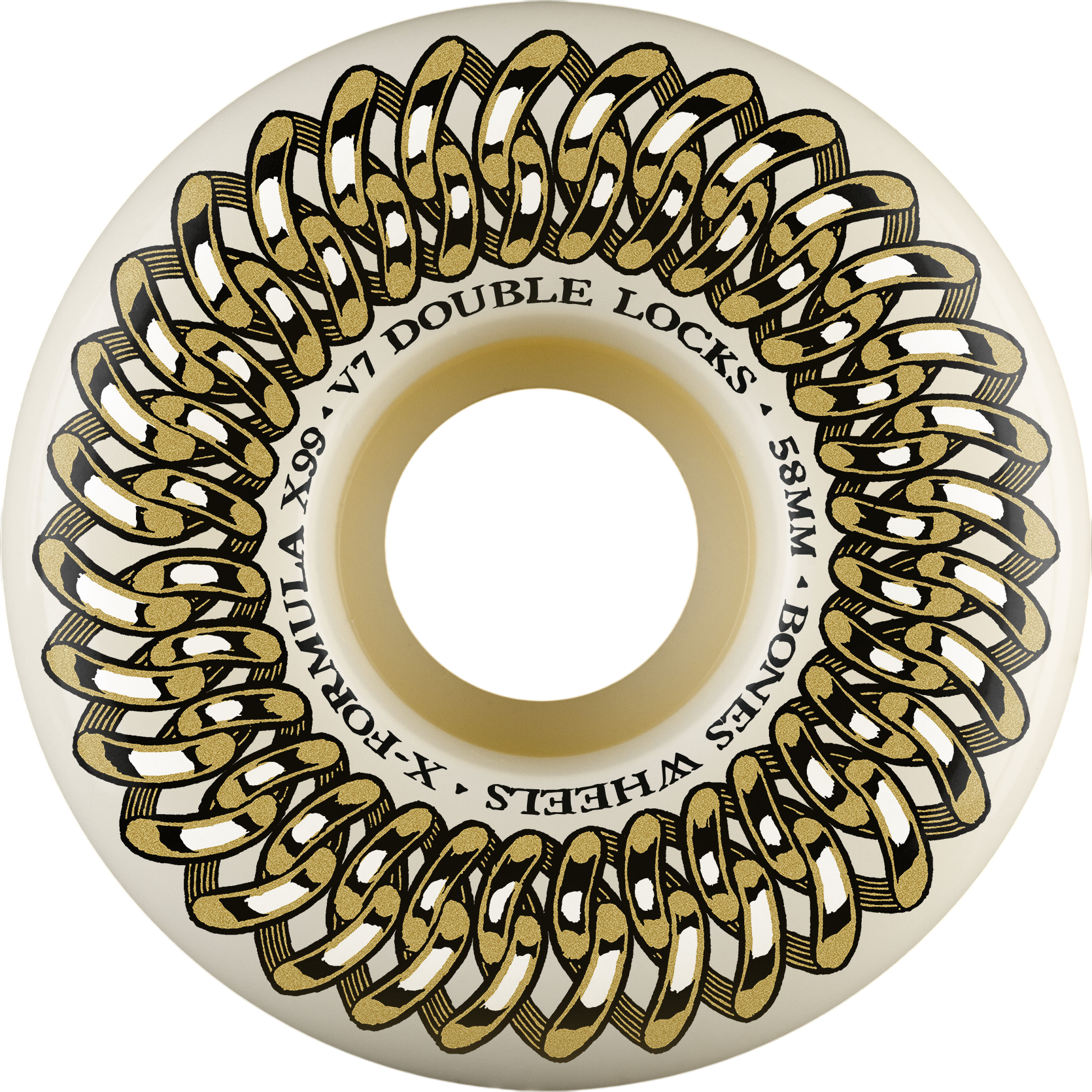 Bones X-Formula Double Locks V7 99A - Natural – Palm Isle Skateshop