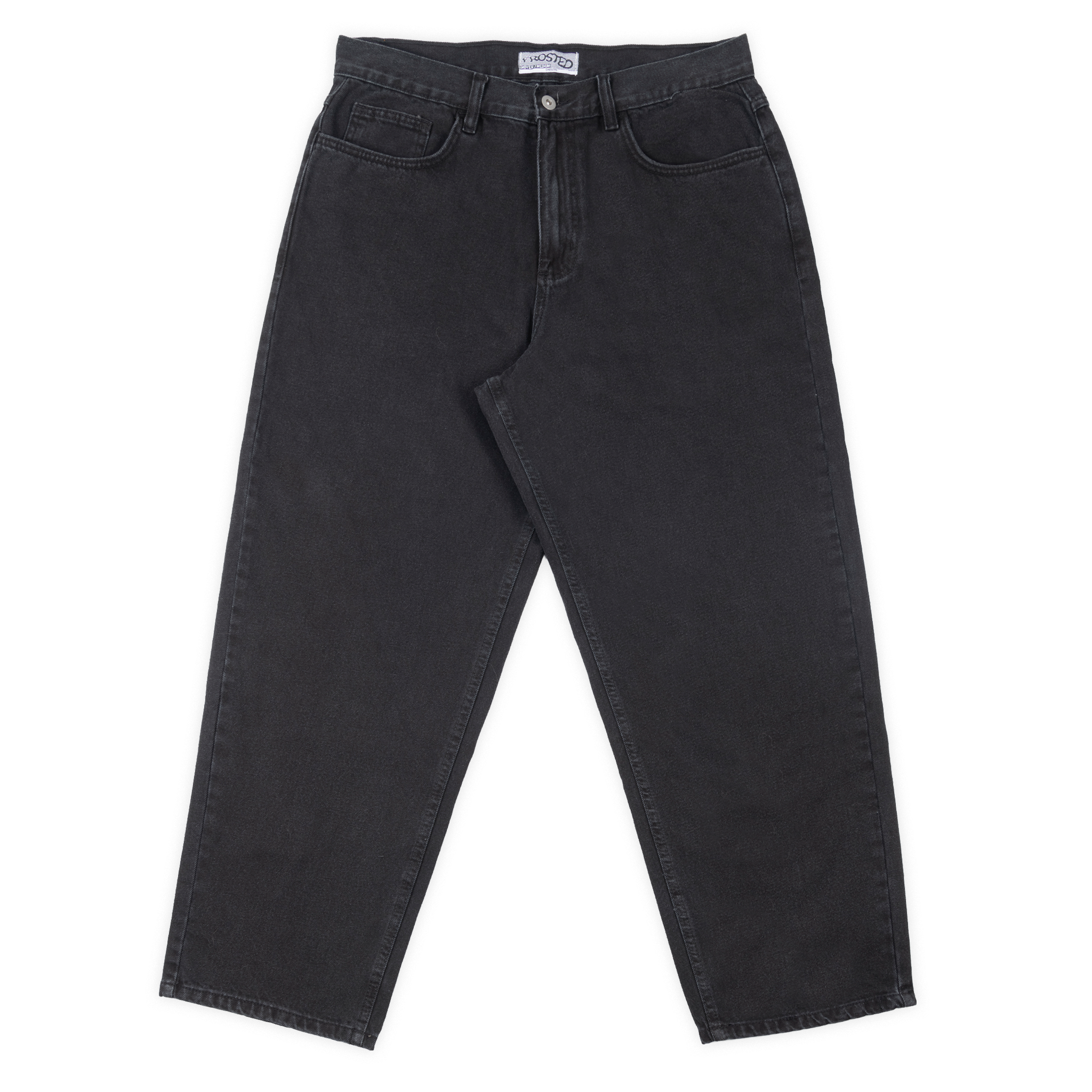 Frosted Wavy Pants ''Classic'' - Faded Black – Palm Isle Skateshop