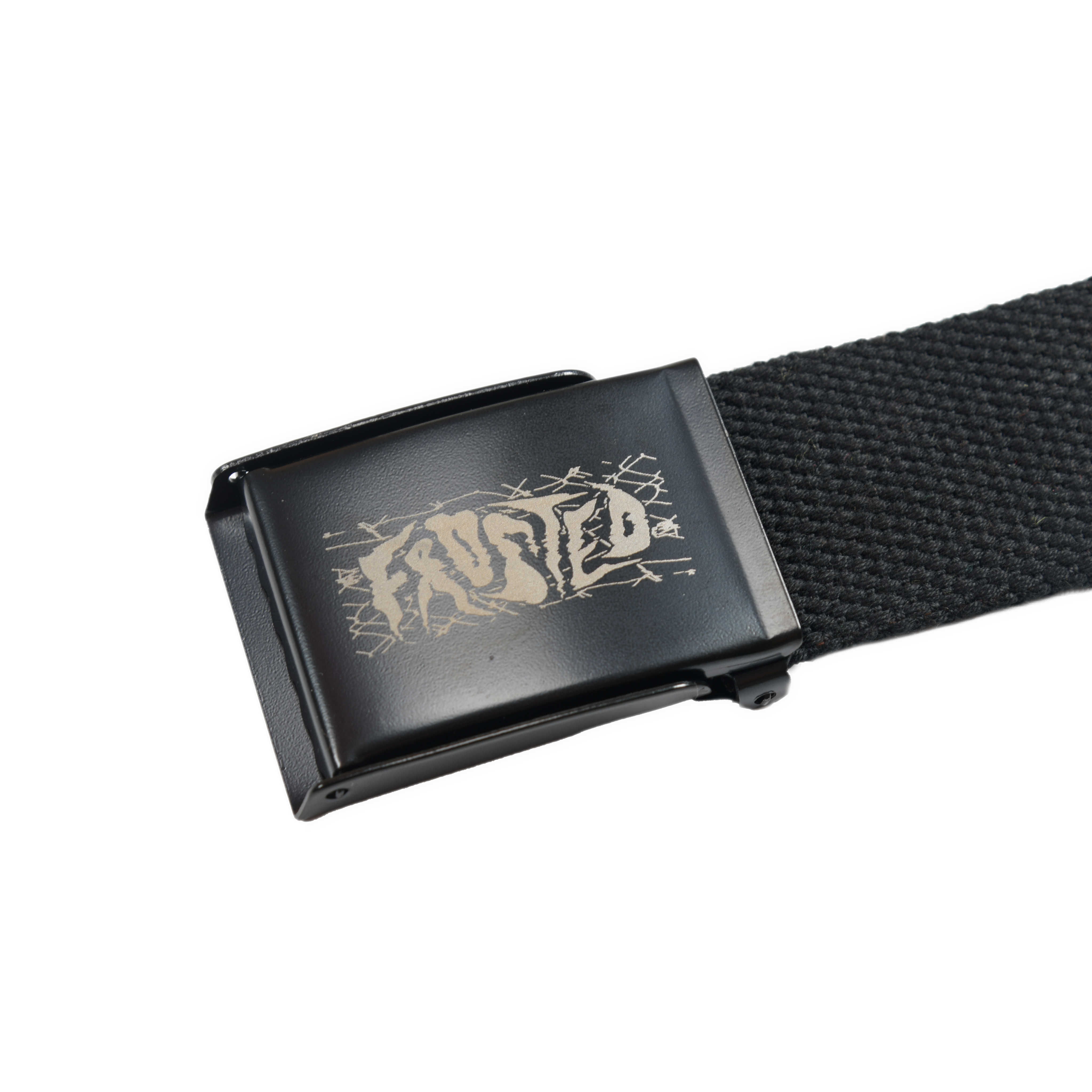 Ceinture en Toile - Noir/Charbon