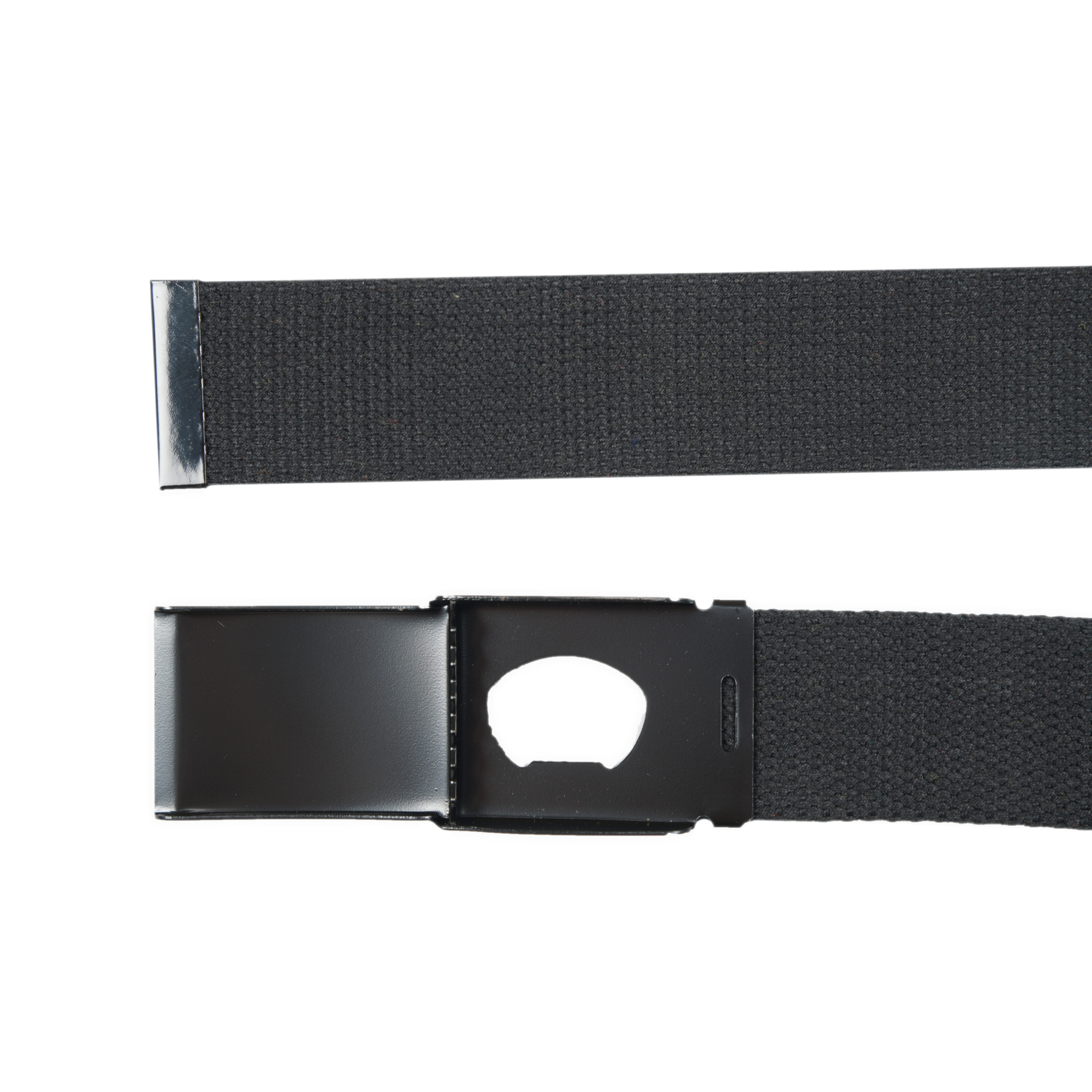 Ceinture en Toile - Noir/Charbon