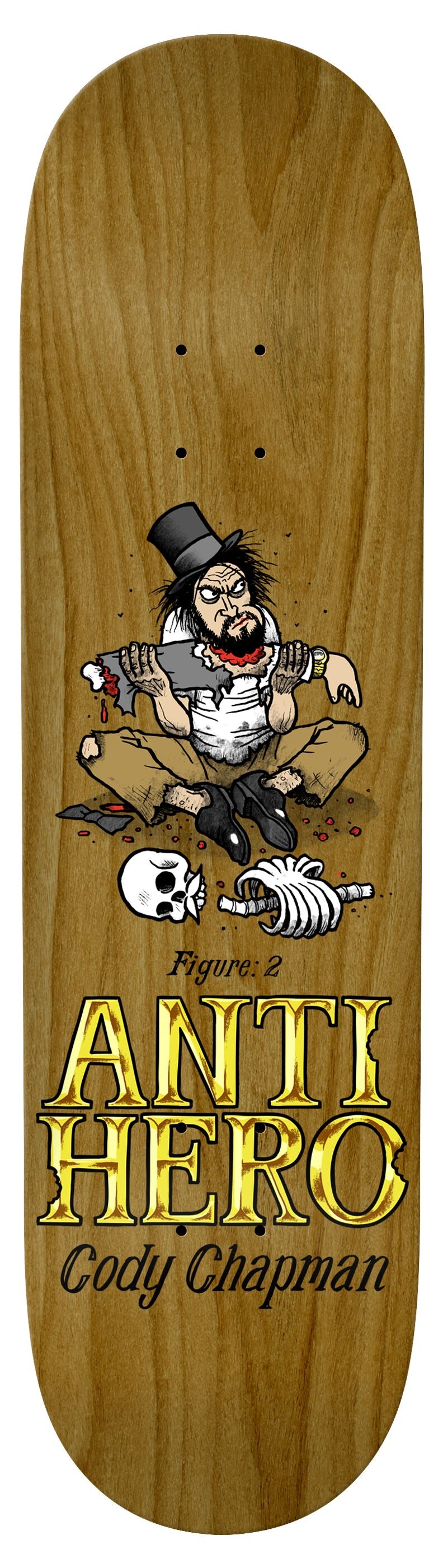 Antihero Cody Chapman Eat The Rich Deck 8.32