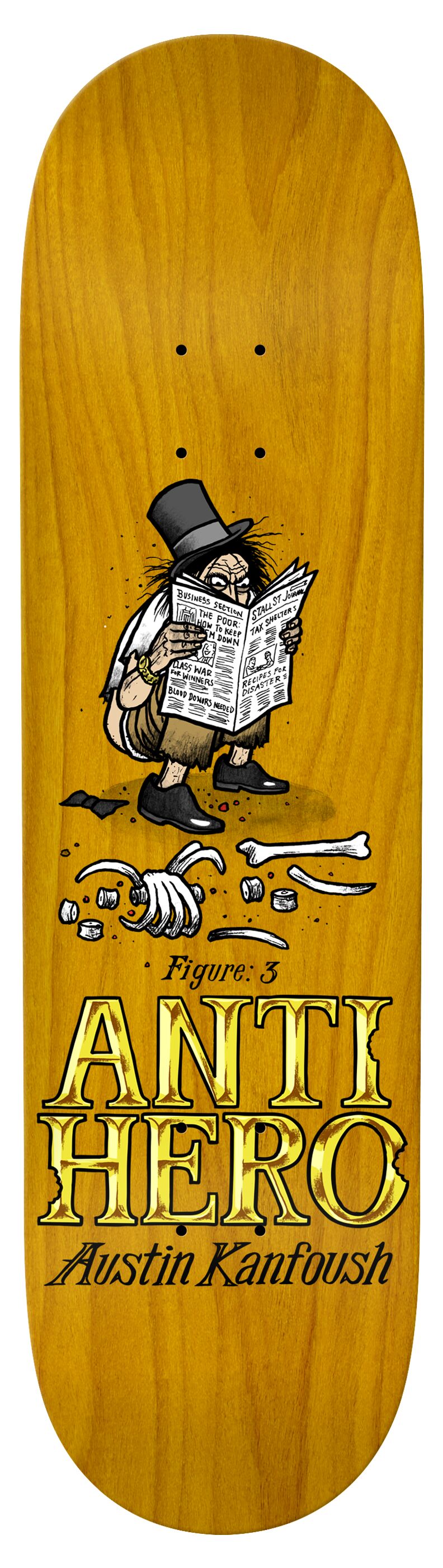 Antihero Austin Kanfoush Eat The Rich Deck 8.25