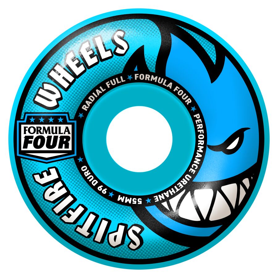 Spitfire Formula Four Team Colors 99D Radial Full - Light Blue