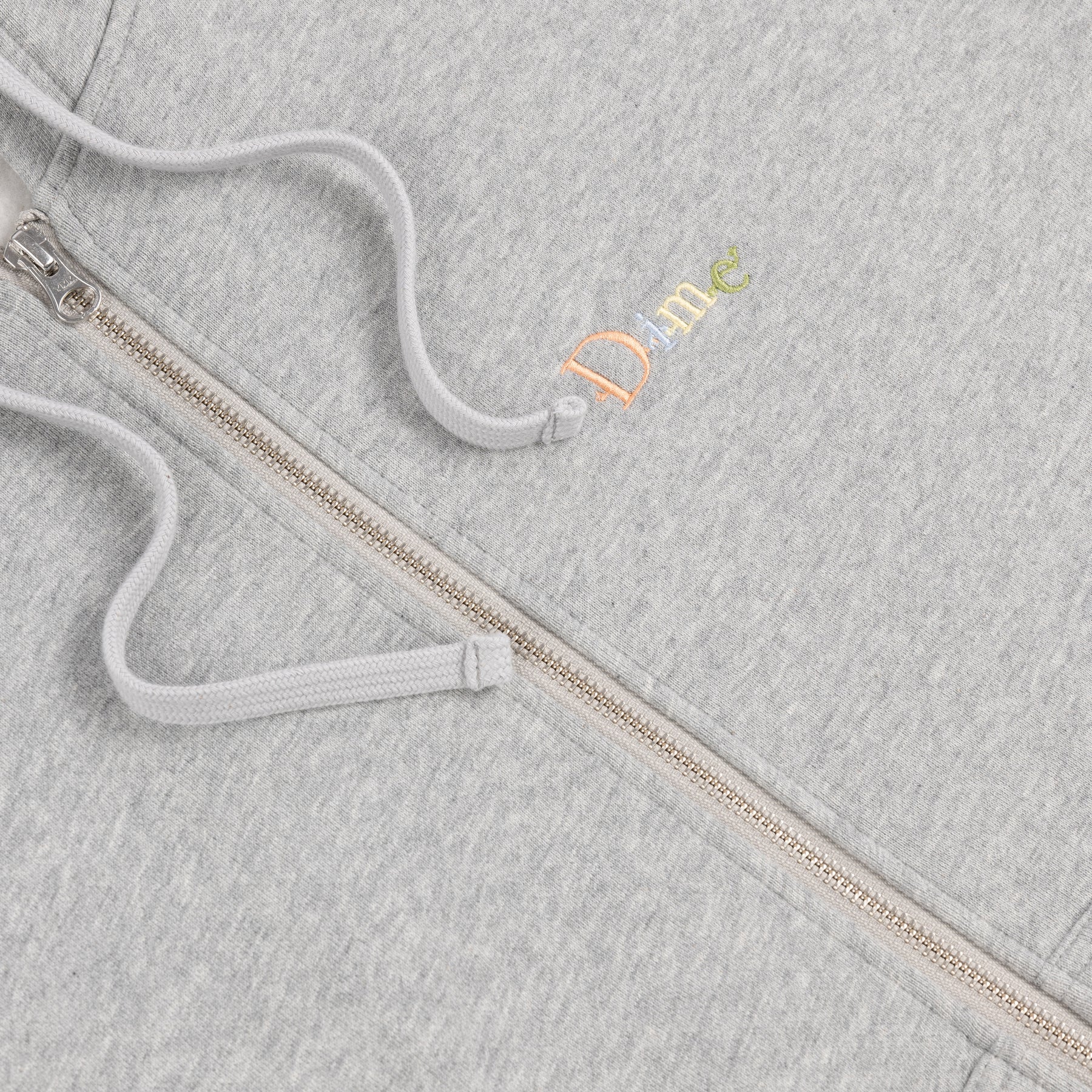 Friends Zip Hoodie - Heather Gray