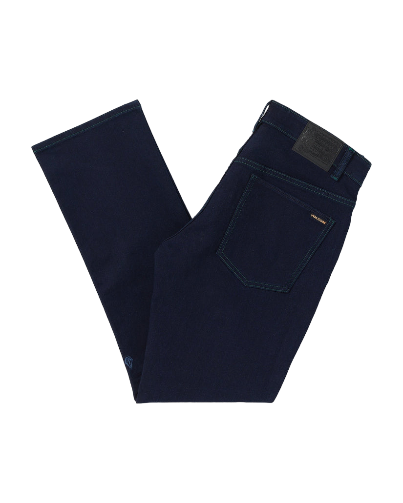 Jean coupe moderne Solver - Rinçage bleu