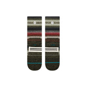 Mid Wool Crew Socks - Blackred