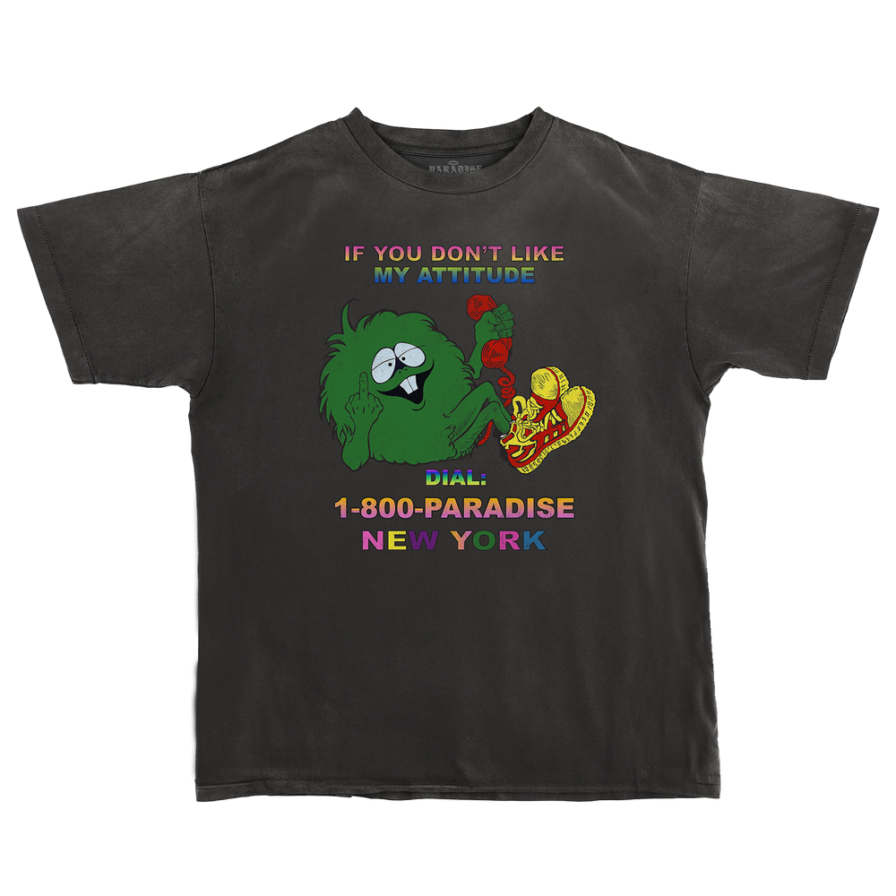 Attitude SS T-Shirt - Vintage Black