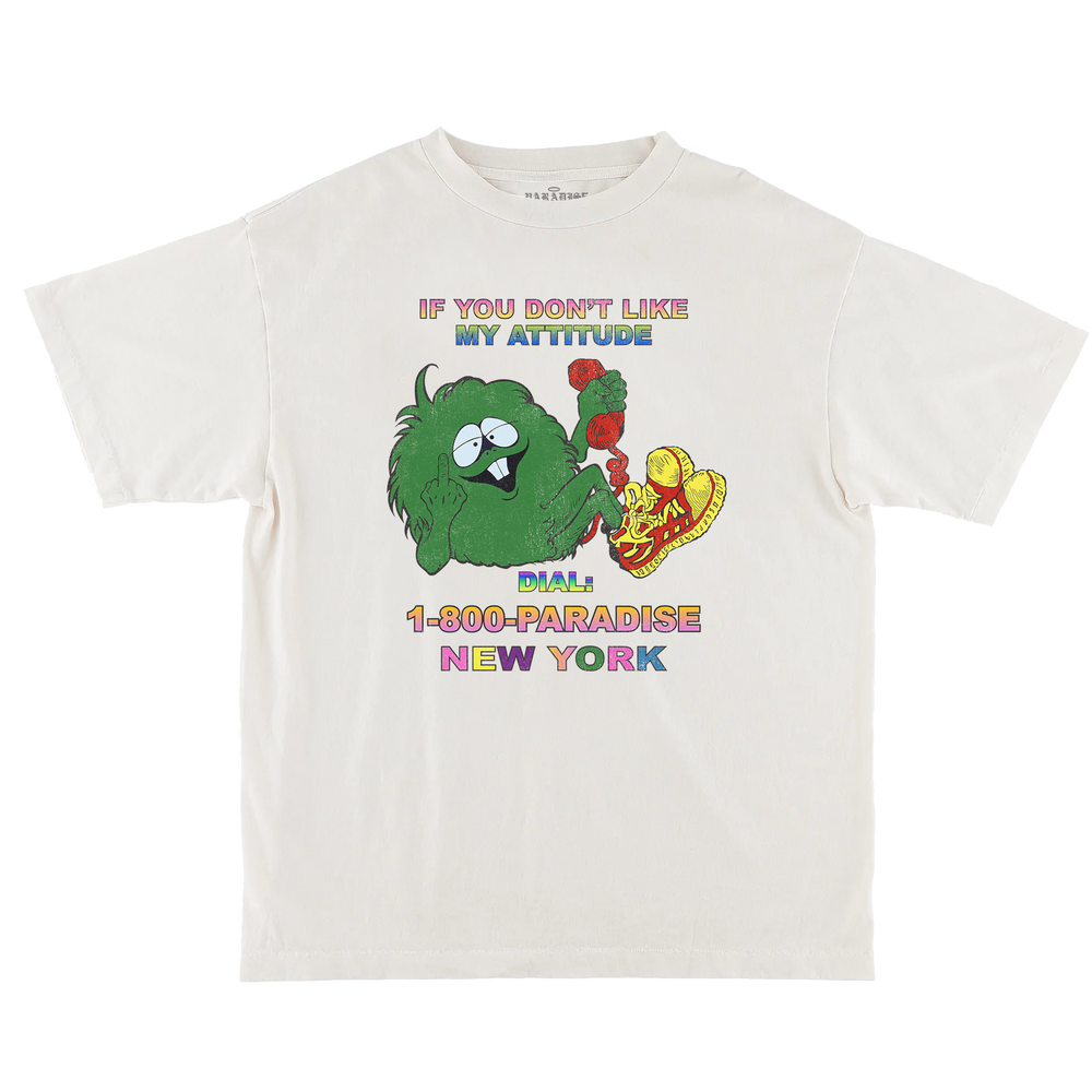 Attitude SS T-Shirt - Off White