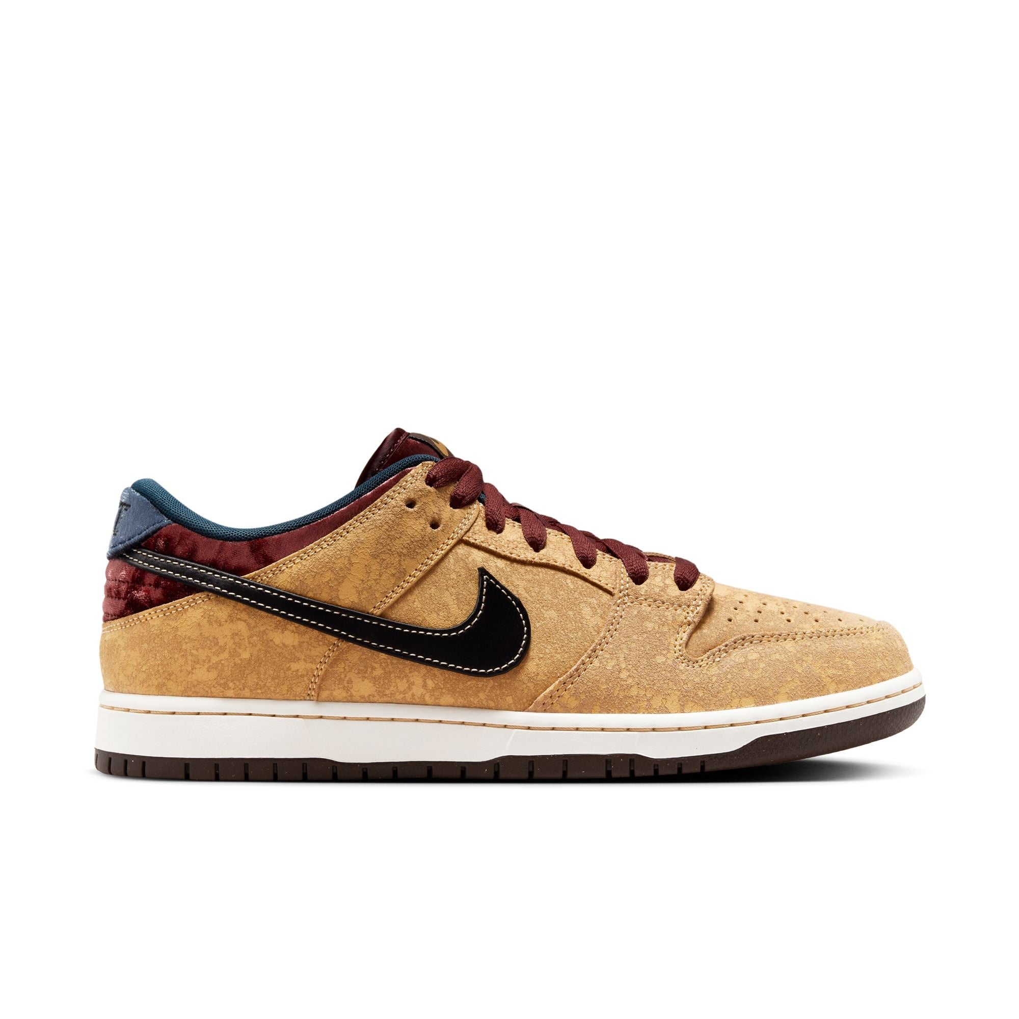 Nike SB Dunk Low Pro Celestial Gold Black Palm Isle Skateshop