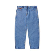 Jean Baggy en denim - Indigo délavé