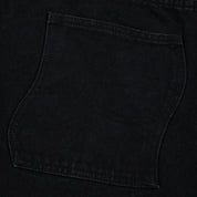 Classic Relaxed Denim Pants - Black