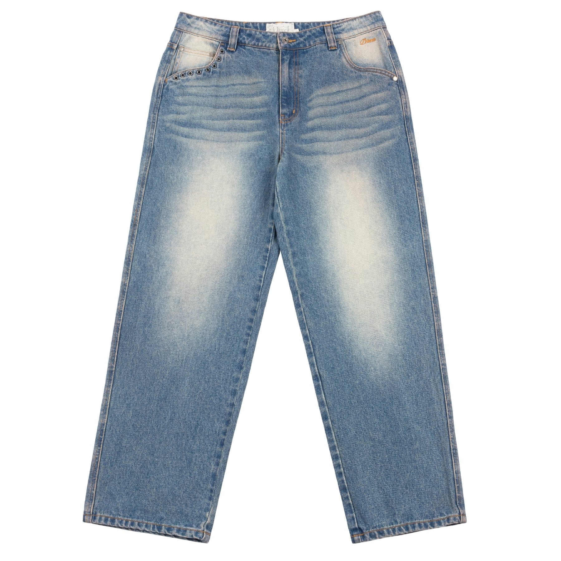 Dime Classic Relaxed Denim Pants - Sandblasted Indigo – Palm Isle