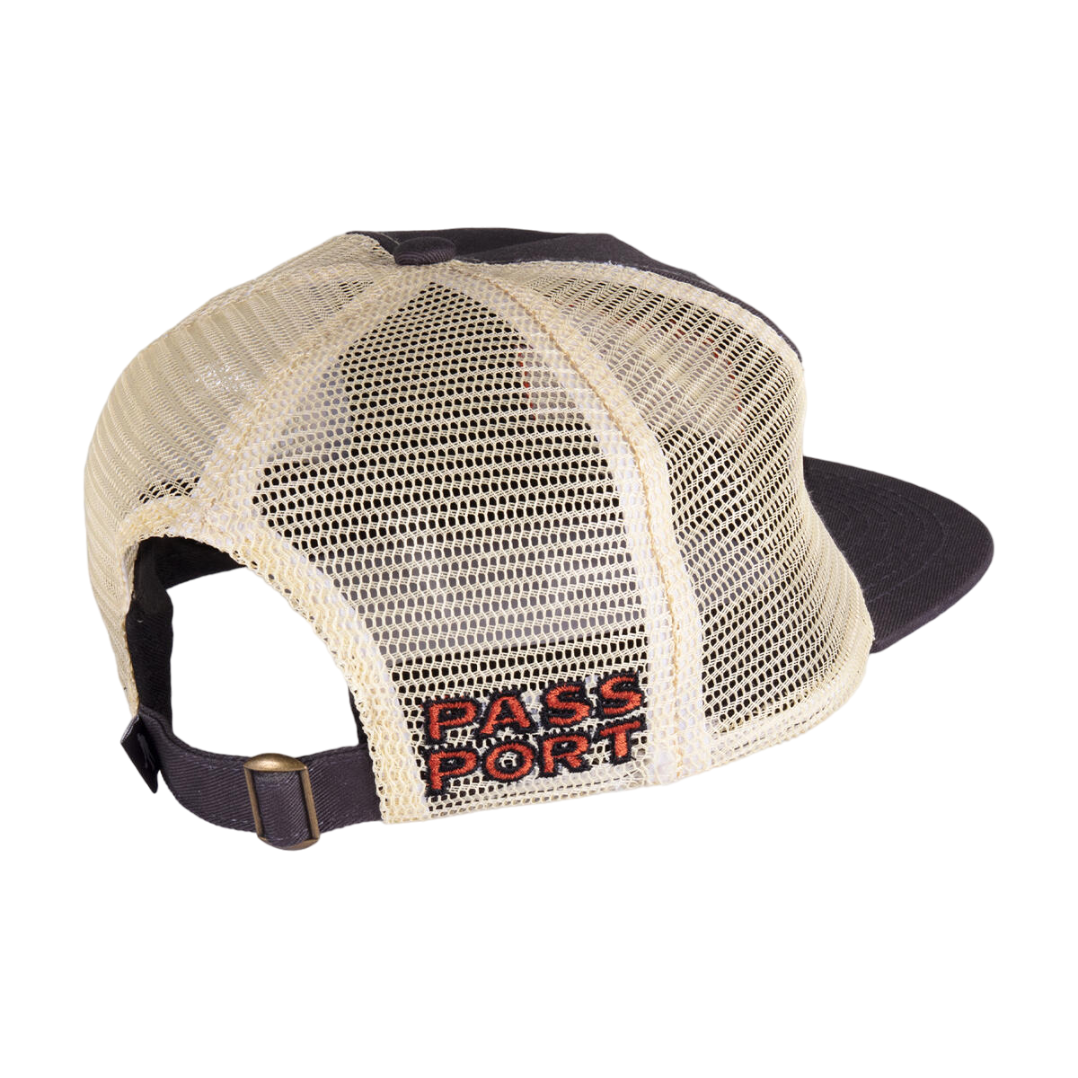 Casquette de camionneur pour pompiers de Brush - Goudron/Blanc cassé