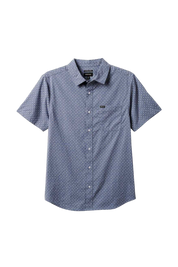 Chemise à manches courtes à imprimé Charter - Micro bleu Flinstone
