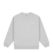 Col ras du cou classique à petit logo - Gris chiné (été 24)