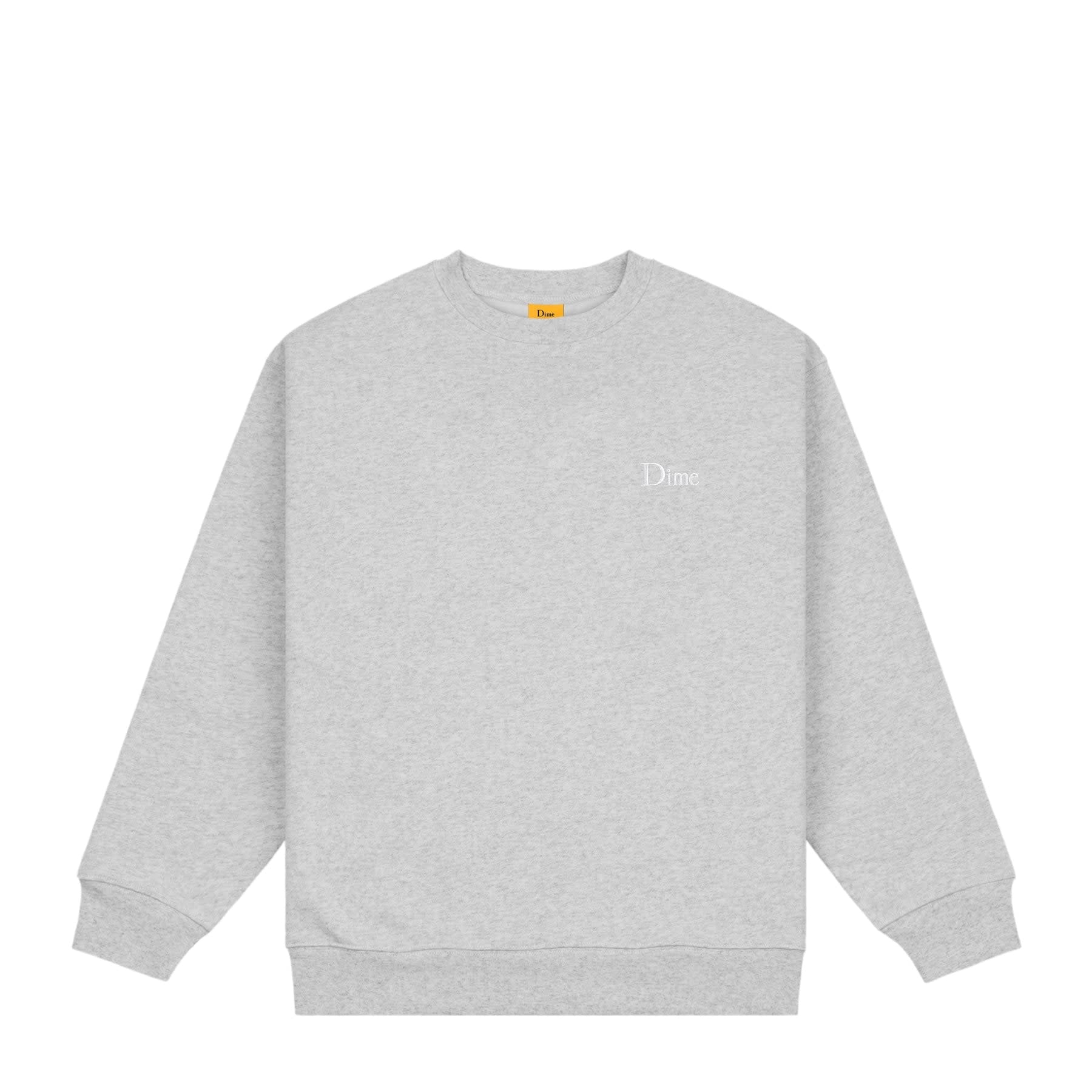 Col ras du cou classique à petit logo - Gris chiné (été 24)