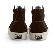VM003 Suede Hi - Marron chocolat/blanc
