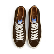 VM003 Suede Hi - Marron chocolat/blanc