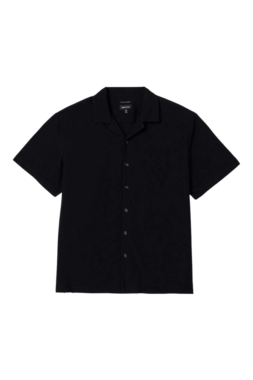 Bunker Chemise à Col Camp M/C - Noir