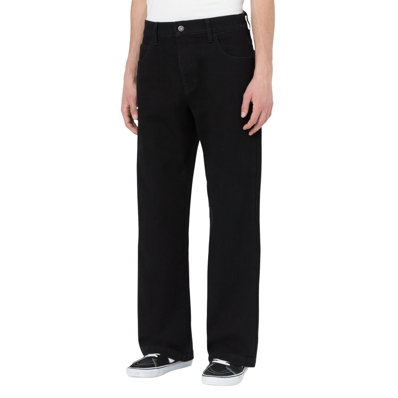 Jean coupe ample Wingville - Denim noir (L9D)