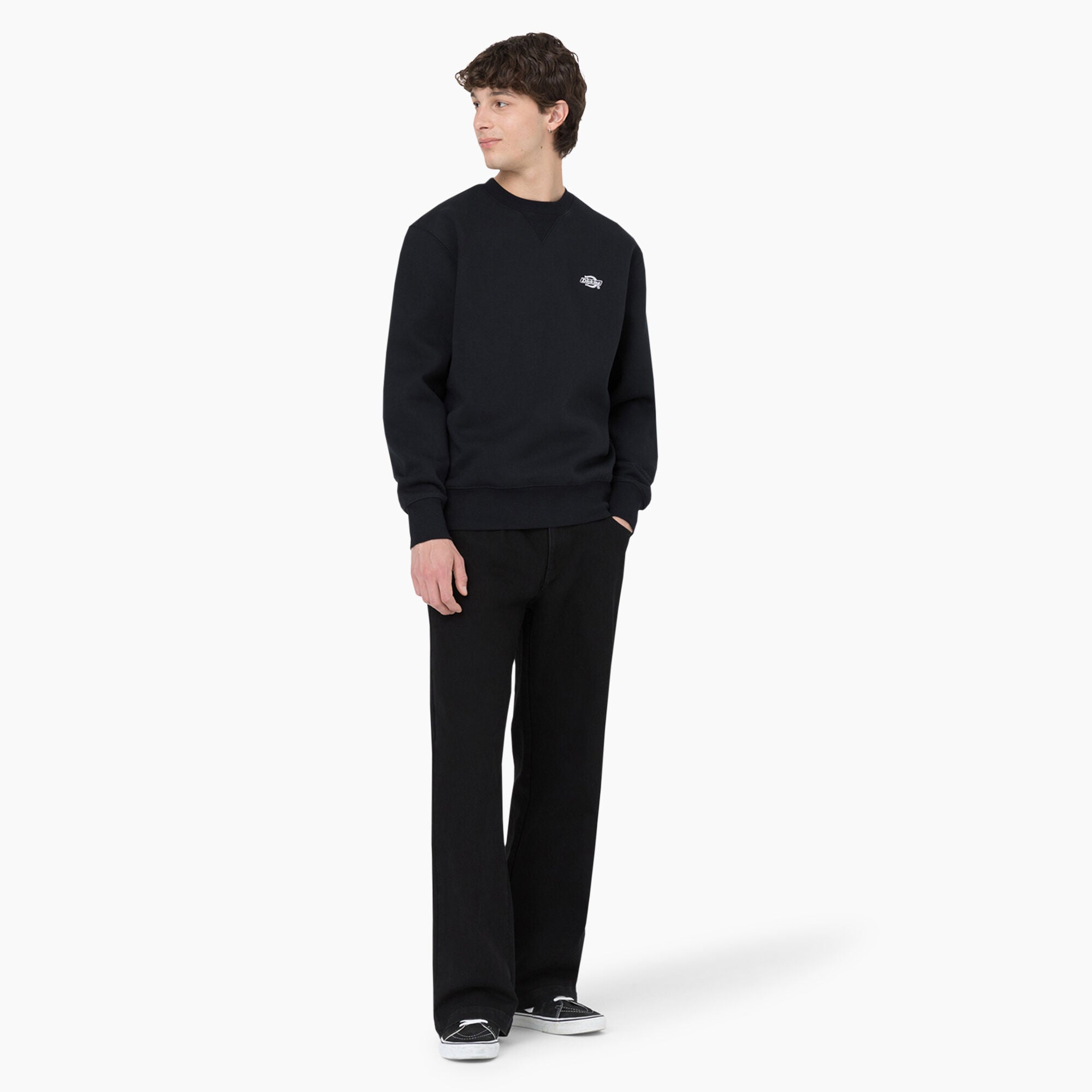 Jean coupe ample Wingville - Denim noir (L9D)
