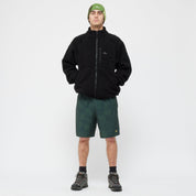 Polar Fleece Sherpa Zip - Black
