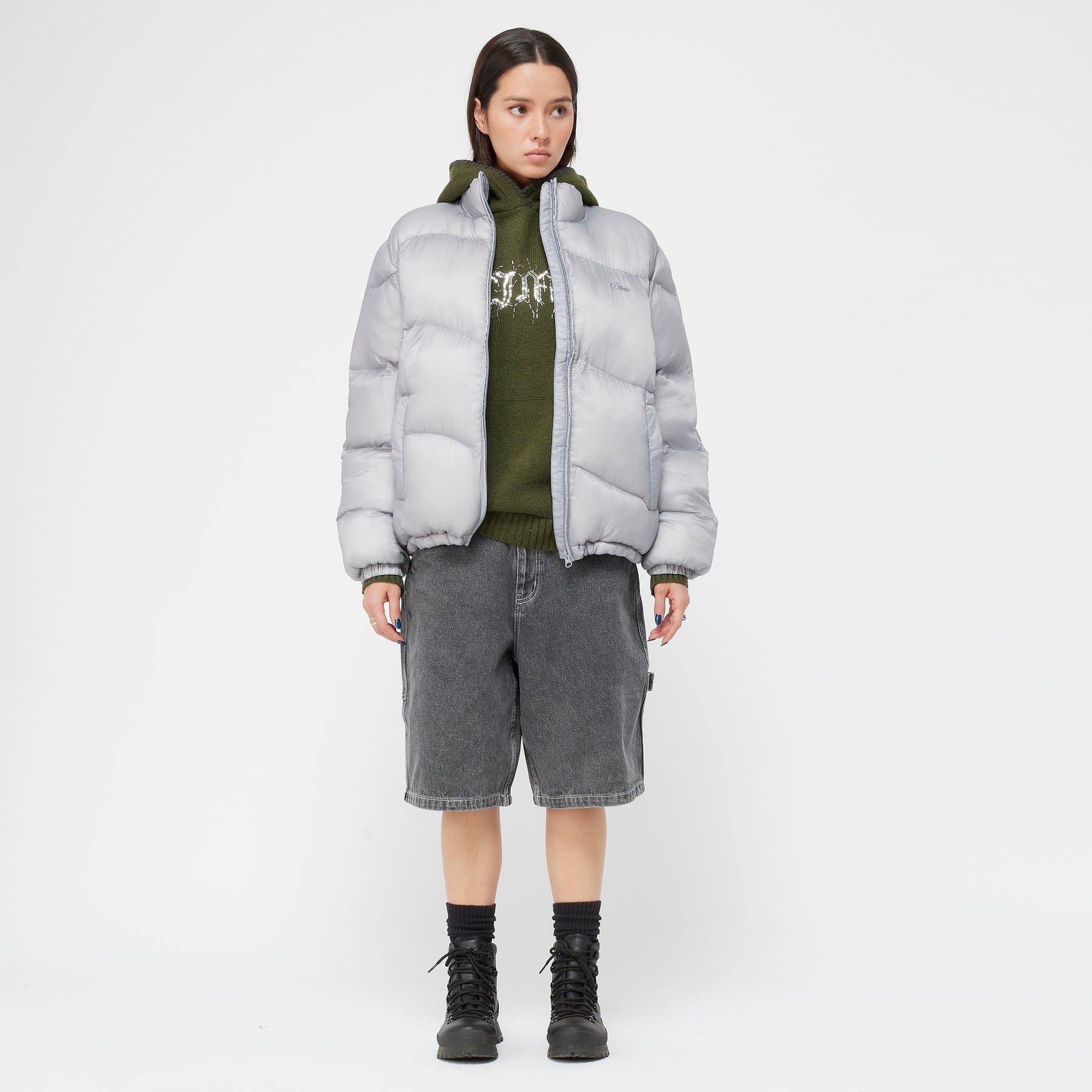 Classic Ripstop Puffer - Silver