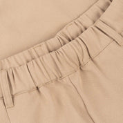 Pleated Twill Pants - Tan