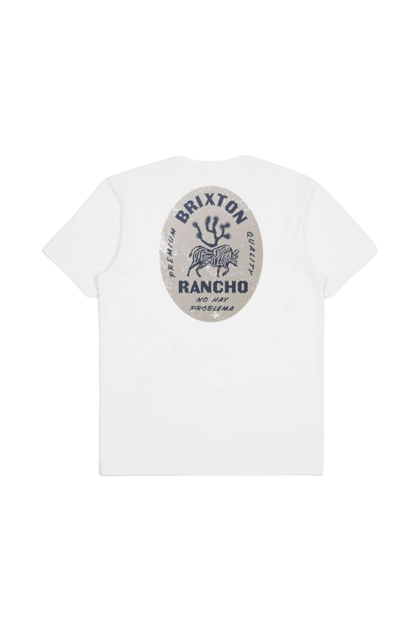 T-shirt ajusté Rancho S/S - Blanc