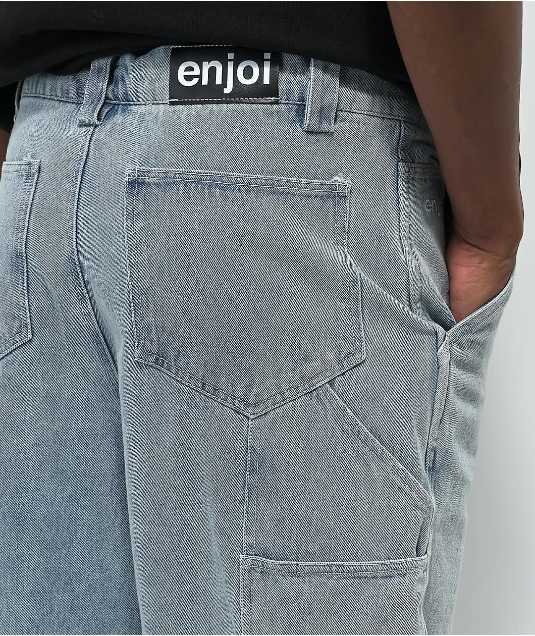 Short en jean 40 oz - Bleu clair