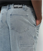 Short en jean 40 oz - Bleu clair