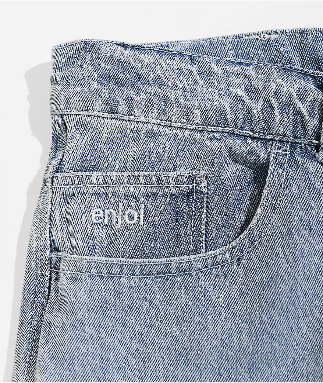 Short en jean 40 oz - Bleu clair