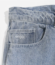 Short en jean 40 oz - Bleu clair
