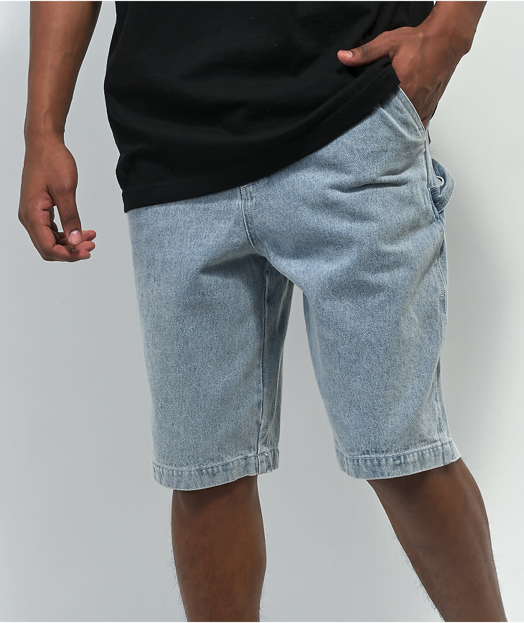 Short en jean 40 oz - Bleu clair