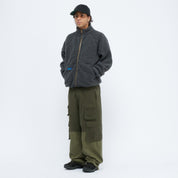 Polaire Sherpa Coverstich - Anthracite
