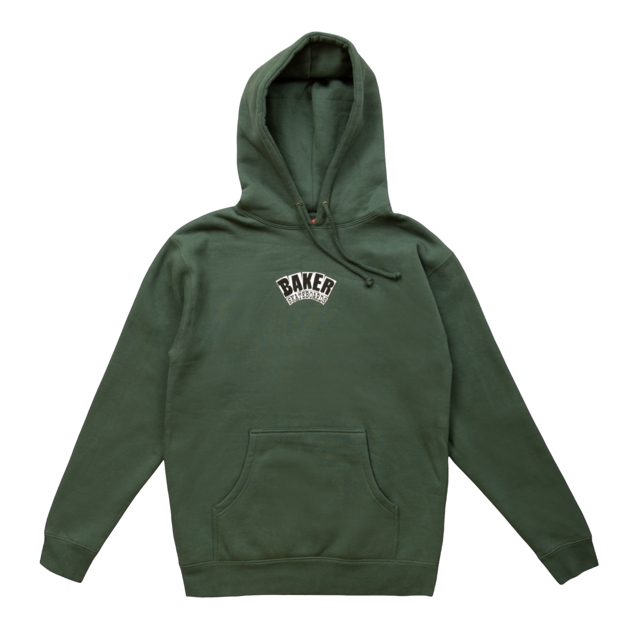 【BAKER SKATEBOARDS】 Arch Logo Hoodie / Army Green Baker Arch Logo Hoodie - Army Green – Palm Isle Skateshop