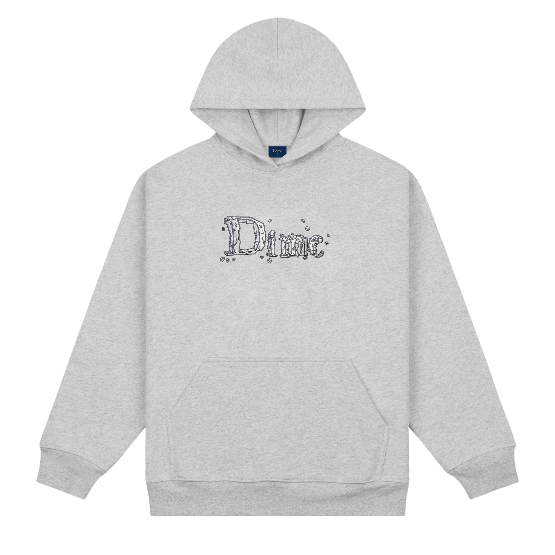 Dime Classic Stone Hoodie - Heather Gray – Palm Isle Skateshop Dime Classic Stone Hoodie - Heather Gray – Palm Isle Skateshop