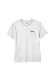Fender Volume T-Shirt à poche M/C - Blanc